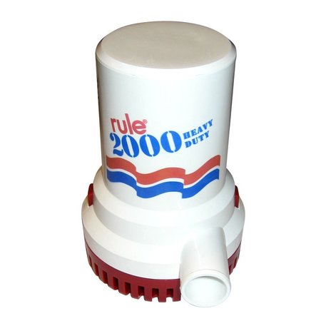 RULE Rule 2000 G.P.H. Non-Automatic Bilge Pump - 24V 12